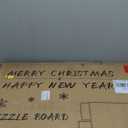 Puzzle Board 1500 Pieces,Jigsaw Puzzle Board with Adjustable Tilting Pole,Felt Surface and Cover,Grey Tilting Puzzle Board with Drawers