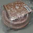 Potchen 180 Pcs Party Plates and Napkins 7'' and 9'' Paper Disposable Plates and Napkins Mexican Summer Beach Party Supplies Decorations Tableware Set Serve 60(Mexico,Brown)