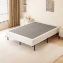 9 Inch Full Size Box Spring, 3000lbs Heavy Duty Box Spring Full Size Bed Base Metal Mattress Foundation, Easy Assembly, Noise Free