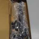 LIXIANG Walking Canes Stablize Women Quad Canes for Seniors & Adults Foldable Adjustable for Men & Women Heavy Duty Freestanding Cane for People with Leg Injuries 3 footings (Black)