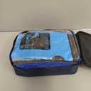 AUTODECO 22Pcs Car Wash Cleaning Tools Kit Car Detailing Set with Blue Canvas Bag Collapsible Bucket Wash Mitt Sponge Towels Tire Brush Window Scraper Duster Complete Interior Car Care Kit