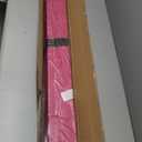 ZELUS 8' Folding Gymnastics Balance Beam, Floor Balance Beam w/Carry Handles Anti-Slip Base for Kids, Beginners & Professional Gymnasts (Pink)