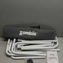 Elevated Dog Cot Bed with Headrest - Raised Dog Bed Frame Extra Sturdy for Large Pets, Tool-Free Assembly Outdoor Pet Hammock Off Ground with Non-Slip Feet & Waterproof Teslin Mesh Size 41.3*25.9*10.76