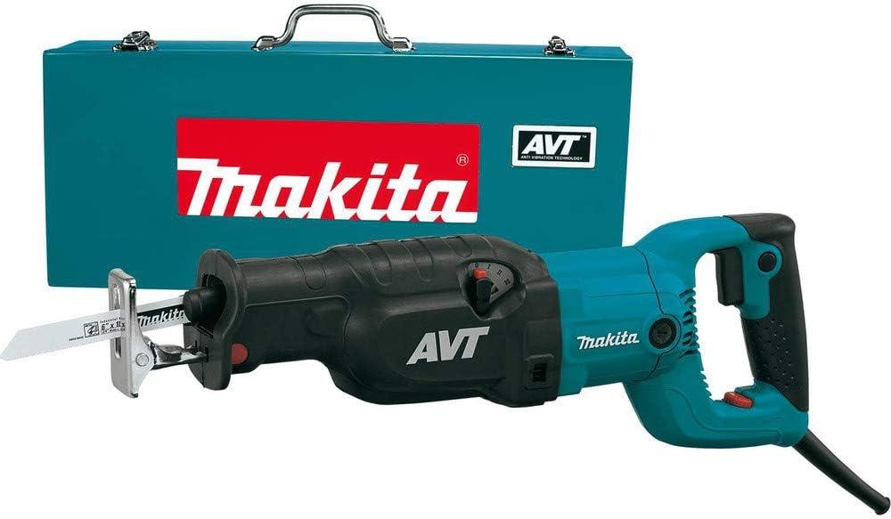 Makita JR3070CTZ Recipro Saw with 15-Amp Tool Less Blade Change and Shoe Adjustment