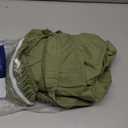 Wrap Around Dust Ruffle Bed Skirt - Sage Green - for Queen Size Beds with 15 Inch Drop - Elastic Strap - Adjustable Pleated Bedskirt with Brushed Fabric and Wrinkle Free - For Women, Men, Kids & Teens