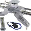 Wheel Clamp & Magnetic Adapter Fits 11-25 Inch Rims, Wheel Alignment Tool Kit for Precisely Measure and Adjust The Camber and Caster Angles