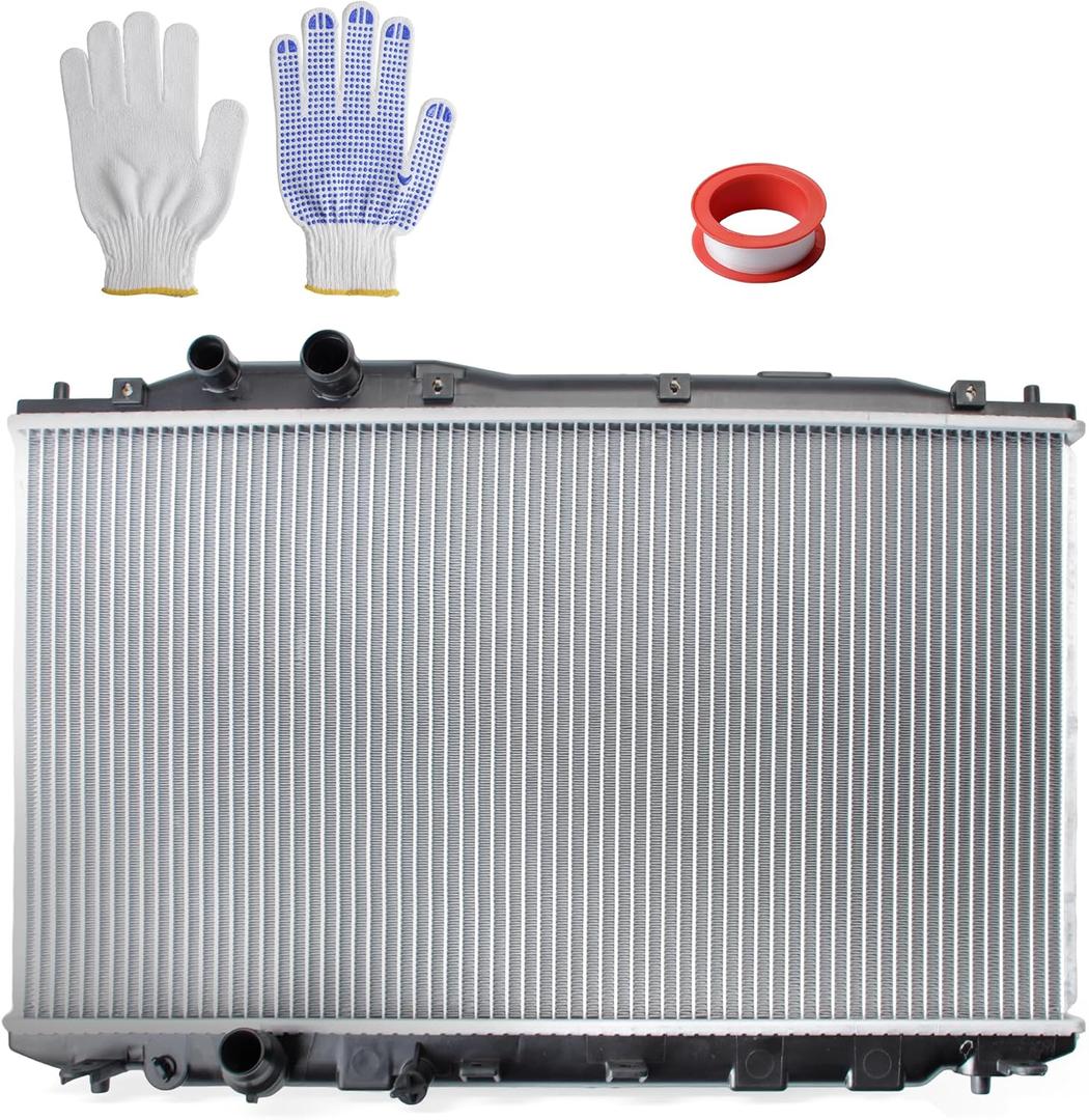 Engine Coolant Radiator Fits for Honda Civic DX/EX/GX/LX/Sport/Si, for Honda MUGEN Si, 1.8L/2.0L 2006-2012, OE Replacement CU2922, 2922, 2926, 8012926, 8012922, 19010RNBA51, 19010RNBC51