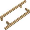 Haliwu 20 Pack Gold Cabinet Handles - Champagne Bronze & Brushed Gold & Antique Brass Cabinet Pulls, 5 inch(128mm) Hole Center Kitchen Drawer Pulls