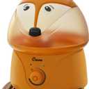 Crane 1 Gallon Animal Cool Mist Ultrasonic Humidifier for Kids' Bedroom and Nursery, Automatic Shut off, Adjustable Output, Fox