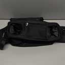 Accmor Universal Stroller Organizer with Insulated Cup Holder Detachable Phone Bag and Shoulder Strap,Stroller Bag Caddy Organizer Fits for Uppababy, Baby Jogger, Britax Strollers (All Black)