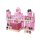 Tonie Shelf Castle for Toniebox,Wall Mounted Tonie Shelf Set,Tonie Figures Tonie Storage,Magnetic Wooden Floating Shelves Compatible with Toniebox for Kids Room (Pink)