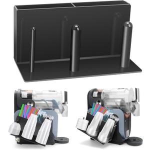 3-in-1 Cup and Straw Holder for Ninja Slushie Machine, Side-Mount Organizer for Ninja Slushie FS301/FS300, for Slushie Station Accessory for Cups, Lids & Straws Storage