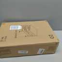 Office Desk Shelf Organizer, Wood Desktop Bookshelf Supplies Storage Rack with Drawer, Pull-Out Baskets Shelf for Top of Desk and Dresser (Black, Medium 14.96" D x 9.45" W x 11.02" H)