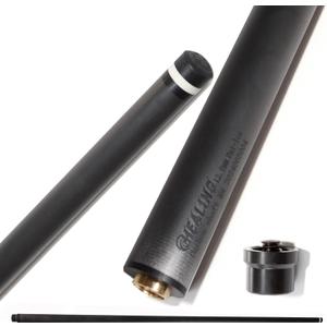 100% Carbon Fiber Shaft, Black Technology Shaft of Pool Cue Front Part for Billiard Play/Break/Snooker Cue Shaft with Foam- 737 mm,745mm,765mm