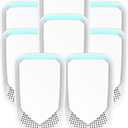 2026 Upgraded Air Ionizers for Home, 8 Pack Negative Ion Air Purifier Plug In, Whisper-Quiet Dust Mites Killer & Odor Eliminator for Bathroom, Bedroom, Kitchen, Pet Areas, Filterless