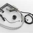 KBF-BF017 Kitchen Faucet with Pull Down Sprayer, Modern Single Handle Single Hole Stainless Steel Kitchen Sink Faucets 3 Modes