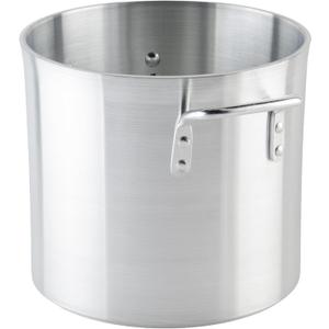 Winco 6.0mm Aluminum Stock Pot, 12-Quart, 12.7 Quarts