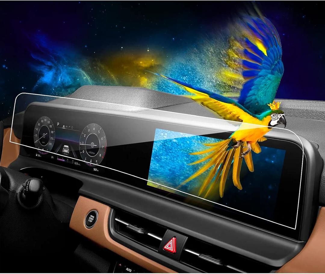 2PCS Kia Seltos 2025 2024 Screen Protector for 2024 Kia Seltos 2024 10.25-inch Dual Panoramic Displays Compatible with 2024 Kia Seltos S/X-Line/EX/SX Screen Protector