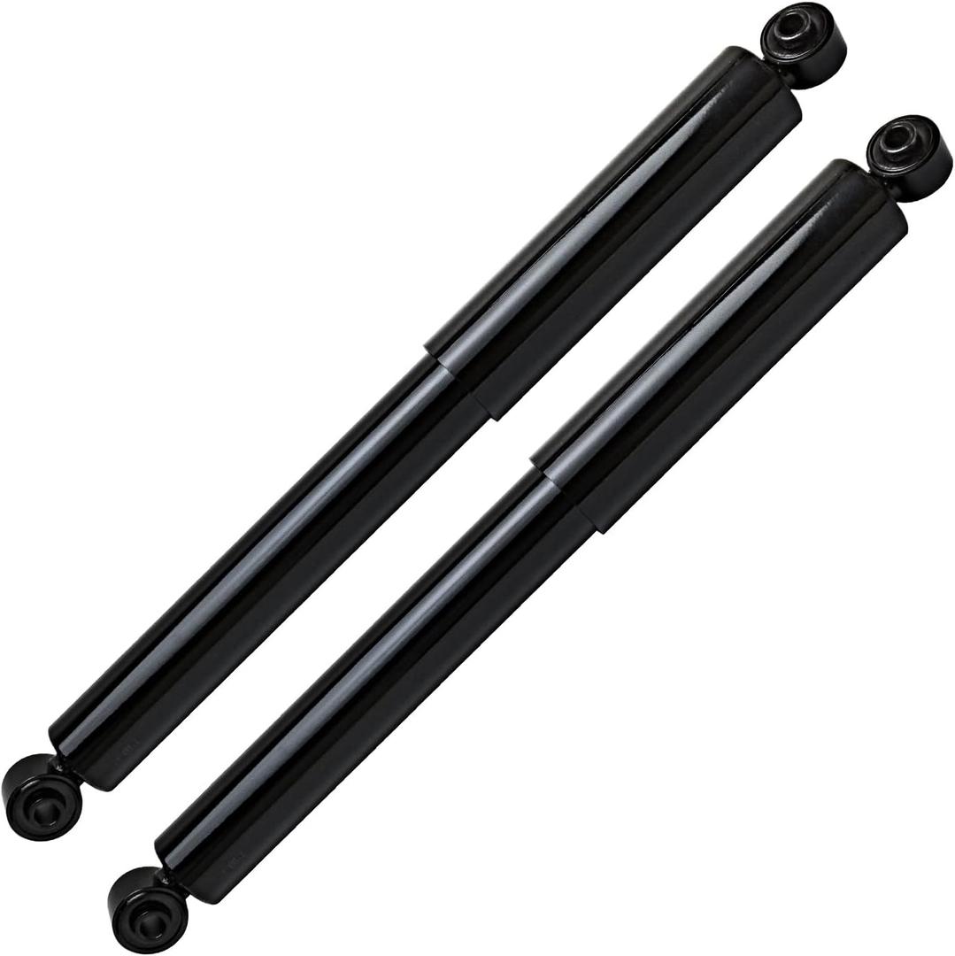 Detroit Axle - Rear Shock Absorbers for Chevrolet Silverado GMC Sierra 1500 LD Limited [w/o Electronic Suspension] 2pc Rear Shock Absorbers Assembly Pair Replacement