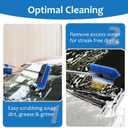 60" Car Wash Brush with Long Handle, Soft Bristle Car Washing Brush Cleaning Brushes for Washing Exterior of RV, Truck, Boat, Solar Panel
