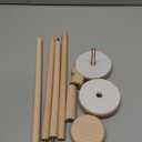 Baby Crib Mobile Arm,HBM 28-33inch Wooden Mobile Arm for Crib Mobile Hanger for Crib Baby Girl Nursery Decor