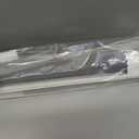 No Drill Zebra Blinds for French Door, 36 5/8" W x 72" L, Grey