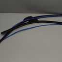 GSPSCN 26''+22'' Metal Base 2X Lifespan Windshield Wiper Blades (Pack of 2)OEM Quality Premium Original Quiet Wiper BladesStable All-Season J Hook Replacement Wipers