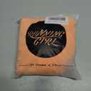 RUNNING GIRL Sports Bras for Women High Impact Seamless Ribbed Longline High Neck Workout Crop Tank Tops Padded (Orange, XL)