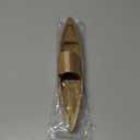 STOBOK Wooden Boat Model 9.84 Inch Small Rowboat Craft Natural Desktop Ornament for Home Office Bedroom Decoration (25.00X5.00X4.50CM)