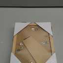 5x7 Picture Frames Matted for 4x6 and 3.5x5 photo Set of 3, Solid Wood with Oak Wood Grain, Double Mats Photo Frame with Tempered Real Glass, Tabletop or Wall Mounting Display (3 Pack of Oak)