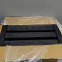 Large Classic Black Wooden Crates For Dispaly, Set Of 3 Wood Crates With Handles, Rustic Handmade Wood Boxes For Storage Or Display, Solid Wood Decrative Boxes (Classic Black)