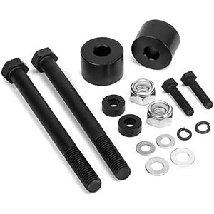 KSP Diff Drop, CNC Machined T6 Aircraft Billet Aluminum Differential Drop kit with skid plate drop spacer fit for Tacoma 4Runner 4WD