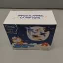 Tocirelo Flappy Bird Cat Toy, Simulated Flying, Not-Real Flying, Motion-Activated Chirping and Flapping Wings Cat Bird Toy, Realistic Cat Interactive Toys for Indoor Cats, Catnip Kitten Kicker Toy (Bird Dark Grey)