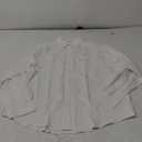 Women's Quick Dry Sun UV Protection Convertible Long Sleeve Shirts for Hiking Camping Fishing Sailing (X-Large, 15026 White)