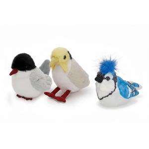 3 Pcs Bird Stuffed Animals Set,6 Inch Soft Plush Toy, Stuffed Animal Bulk for Kids Boys Girls, Bird Lovers, Birthday Theme Decor