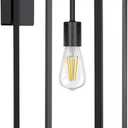 Extra Large Outdoor Wall Lantern, 20 Inch Outdoor Wall Lights, Dusk to Dawn Waterproof Exterior Wall Sconce Light Fixture, Porch Sconces with Glass Shade, Matte Black Wall Lamp with E26 Socket