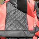 Custom Fit Seat Covers for Honda Accord 2023-2026, Fits 23-24 EX, 25-26 SE, 23-26 Sport Hybrid/EX-L Hybrid/Sport-L Hybrid/Touring Hybrid, PU Leather, Waterproof, Airbag Safe (Black+Red Line)