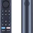 NS-RCFNA-21 Rev F Replacement Voice Remote Control for Insignia F20 Series F30 Series Smart TV NS-43F301NA23 NS-50F301NA23 NS-55F301NA23 with DirecTV Peacock Buttons