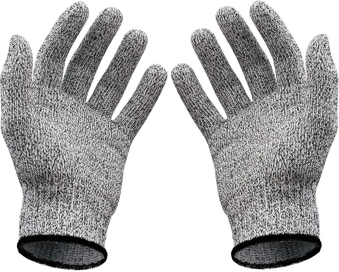 Safe Cut Resistant Gloves High Performance EN388 Food Grade Level 5 Protection for men & women Kitchen (X-Large)