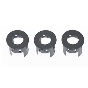 achard 3 PCS Outer Bumper Parking Assist Sensor Bezels 5LS52TZZAA for 2014-2018 Dodge Ram 1500 2019 Ram 150 Classic Front Rear