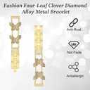 Bling Band Compatible for Garmin Lily 2/Lily 2 Classic/Active, 14mm Diamond Butterfly Stylish Women Strap Replacement for Lily 2 Smartwatch