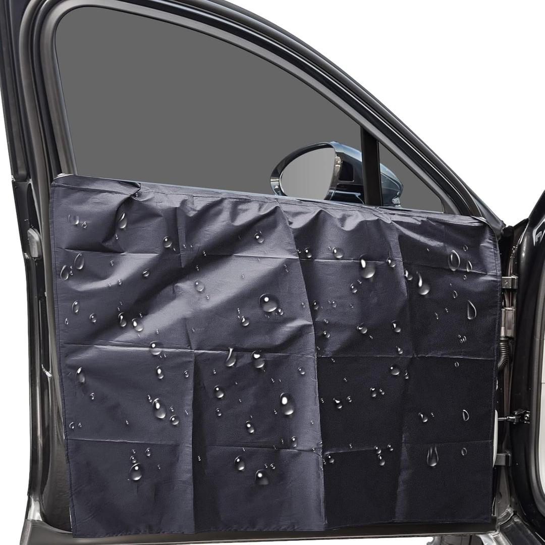 2 Pack Car Door Panel Covers Window Tint Tools 41 x 35 Waterproof Car Door Cover Protector Reusable for Window Film Tint Application Car Panel Scratchproof Guard Tool