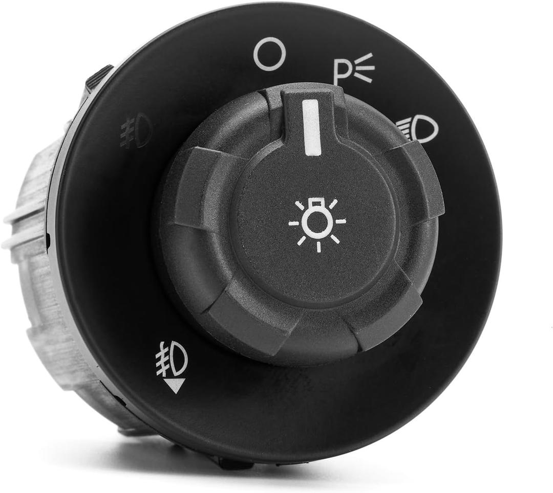 Headlight Switch Without Auto Headlights Function for 2009-2019 Ford F150,2011-2019 F250 F350 F450 F550 Super Duty,2010-2014 Mark LT,Headlamp Dimmer Switch Instrument Panel,9L3Z11654BA