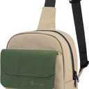 TULLIO Small Camera Bag Crossbody Nylon Sling Bag Purse Waterproof Dslr Bag Compatible with Nikon Sony for Men and Women (Small, Multicolor)