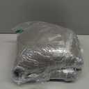 OLANLY Memory Foam Toilet Rugs U-Shaped 24x20, Ultra Soft and Absorbent Bathroom Rugs, Non-Slip, Comfortable, Machine Washable Contour Bath Mat for Toilet Base, Home Decor Accessories, Dark Grey