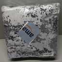 Modern Abstract 5x7 Rug, Soft Machine Washable Area Rug for Living Room, Non Slip Low Pile Stain Resistant Floor Carpet for Bedroom Dorm Under Dining Table Home Decor, Black Grey White