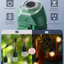 DEWENWILS Outdoor Power Strip Timer with Photocell, Weatherproof Countdown Light Control, 6 Outlets 10ft Cord Dusk to Dawn Timer for Lights, Yard, 1875W/15A UL Listed