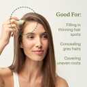 Divi Root Touch-Up Powder for Hair Coverage  Temporary Concealing Powder  Conceals Bald Spots & Reduces the Appearance of Thinning Hair  Sweat & Water Resistant for Women & Men, 0.07oz (Medium Brown)