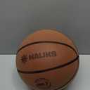 Silent Basketball Size 7, 29.5  Airless Indoor Basketball | Gift Box Included, Pro PU Foam Basket Ball, for Quiet Dribbling Indoor, Real Grooves, 90% Bounciness, 12.7 Oz (Brown)