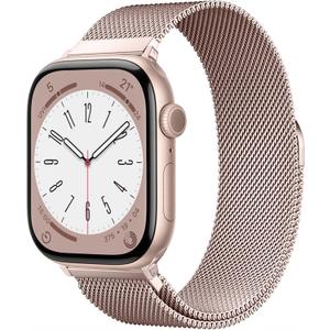 Original Milanese Loop Band Compatible with Apple Watch 38mm 40mm 41mm 42mm 44mm 45mm 46mm 49mm - Women & Men Magnetic Closure Adjustable Metal Strap for iWatch Series 11 10 9 8 7 6 5 4 SE2 3 Ultra2 3